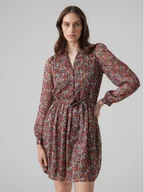 Sukienki - Vero Moda Sukienka codzienna Abby 10291789 Kolorowy Regular Fit - miniaturka - grafika 1