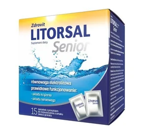 Natur Produkt N.P PHARMA SP Z O O litorsal senior x 15 sasz - Witaminy i minerały - miniaturka - grafika 1
