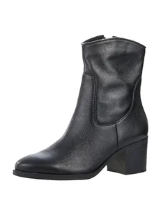 Marco Tozzi Damskie botki Zip+Slip 2-25360-43 modne kozaki, czarne, 36 EU, czarny, 36 EU - Kozaki damskie - miniaturka - grafika 1