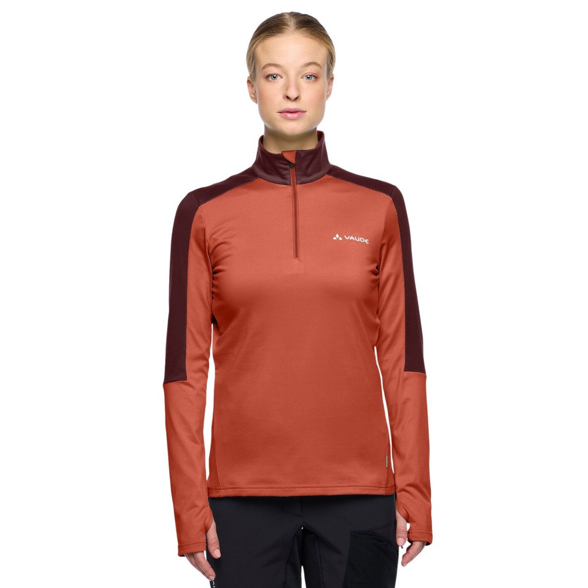 Bluza damska Vaude Livigno Halfzip II techniczna trekkingowa sportowa-M