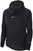 Koszulki i topy damskie - NIKE W Nk Top LS Glam Midlayer Koszulka Z Długim Rękawem Damski - miniaturka - grafika 1