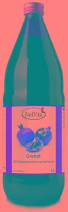 NatVita Bio granat sok organiczny 1l - Soki i napoje niegazowane - miniaturka - grafika 1