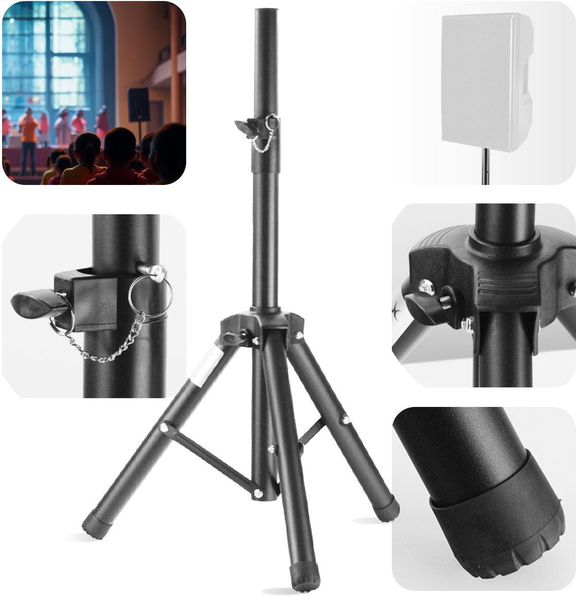 Hardman Statyw kolumnowy HSS-MINI one size