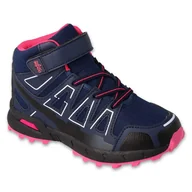 Buty dla dziewczynek - Befado obuwie dziecięce pink 518X001 niebieskie - miniaturka - grafika 1