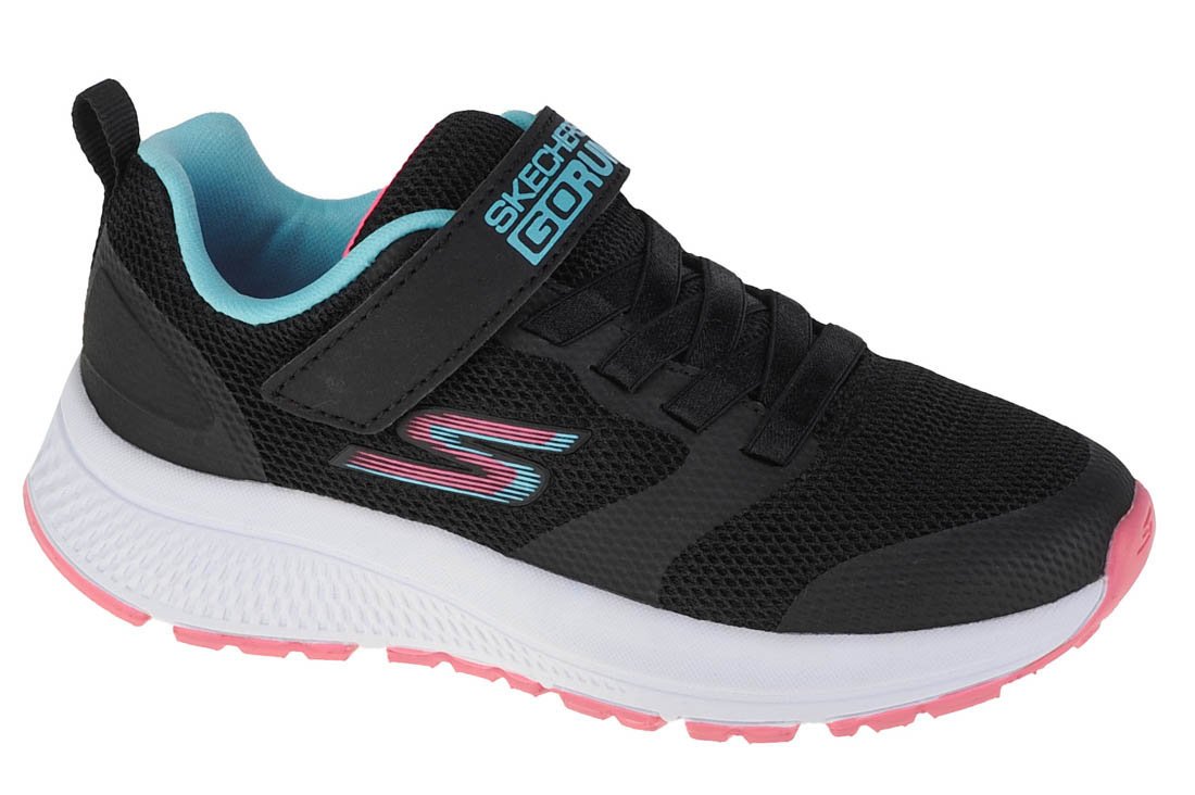 Skechers Go Run Consistent - Vibrant Dash 302409L-BLK dziewczęce sneakersy, czarne, rozmiar 28