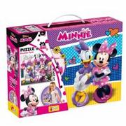 Puzzle - Lisciani Puzzle w walizeczce 60 Minnie - miniaturka - grafika 1