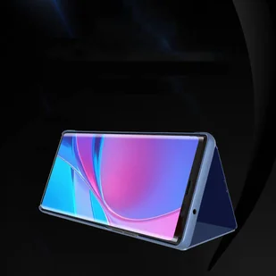 Clear View Case futerał etui z klapką Samsung Galaxy M53 5G czarny - Etui i futerały do telefonów - miniaturka - grafika 2