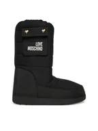 Śniegowce damskie - LOVE MOSCHINO Śniegowce JA24452G0NISL000 Czarny - miniaturka - grafika 1