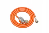 Akcesoria i części AGD - LECHAR Wąż + reduktor + zł.krótka kątowa 2m - miniaturka - grafika 1