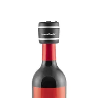 Domowy wyrób alkoholu - Korek do butelki wina z kłódką InnovaGoods BOTLOCK, czarny - miniaturka - grafika 1