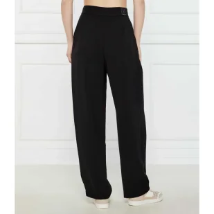 Armani Exchange Spodnie Regular Fit - Spodnie damskie - miniaturka - grafika 1