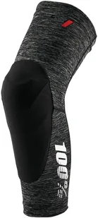 100% Teratec Knee Guards, szary/czarny L 2022 Ochraniacze kolan - Ochraniacze - miniaturka - grafika 1