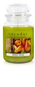 Świece - Cocodor Świeca duża Sweet Pear PCA30435 550 g - miniaturka - grafika 1