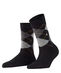 Burlington Kobiety Skarpety Whitby W SO Miękki I Ciepły z wzorem 1 Para, Czarny (Black 3000), 36-41 - Skarpetki damskie - miniaturka - grafika 1