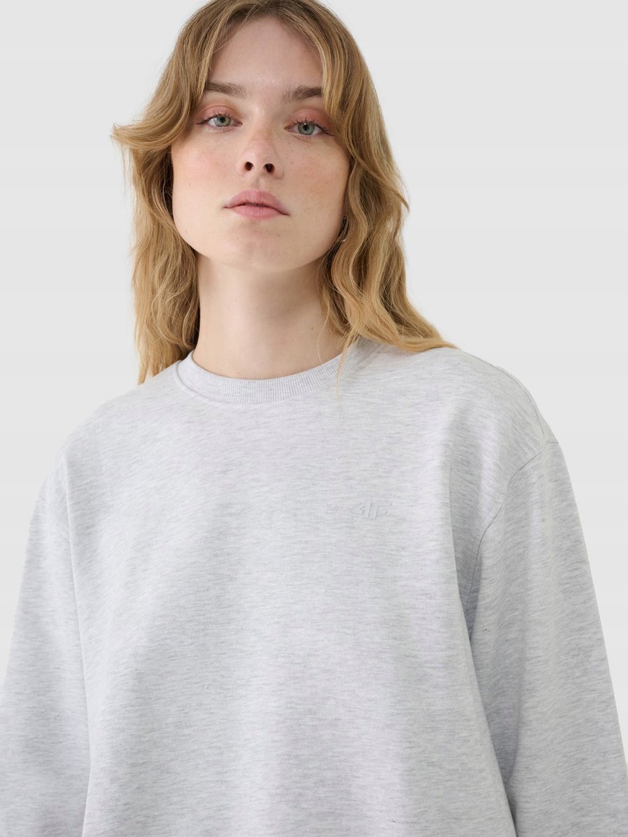 BLUZA DAMSKA 4F DRESOWA NIEROZPINANA BEZ KAPTURA TSWSF1765 SS25 XXL