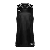 Koszulki sportowe męskie - Tank top koszykarski męski PUMA Hoops Team Game Jersey - miniaturka - grafika 1