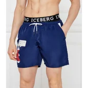 Kąpielówki męskie - Iceberg Szorty kąpielowe Ice Iceberg X Warner - miniaturka - grafika 1