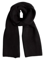 Apaszki i szaliki damskie - MOSS COPENHAGEN Szal "Rachelle" w kolorze czarnym - miniaturka - grafika 1