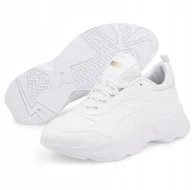 Buty sportowe damskie - Buty damskies sportowe Puma Cassia 385279 01 białe 42 - miniaturka - grafika 1