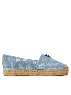 Guess Espadryle Jolande FLGJDE FAL14 Niebieski - Espadryle damskie - miniaturka - grafika 1