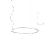 Lampy sufitowe - Redo 01-2205 - LED Żyrandol na lince UNION LED/50W/230V 3000K śr. 90 cm biały - miniaturka - grafika 1