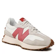 Półbuty męskie - Sneakersy New Balance U327LV Czerwony - miniaturka - grafika 1