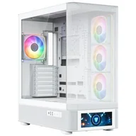 Obudowy komputerowe - Obudowa MODECOM Volcano AQ 500 ARGB Midi Biały MC-A-AQ500-4FA-W - miniaturka - grafika 1