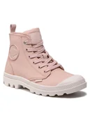 Buty trekkingowe damskie - Palladium Trapery Pampa Hi Zip Sl 97224-613-M Różowy - miniaturka - grafika 1