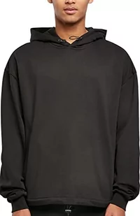 Urban Classics Męska bluza sportowa z kapturem, czarna, 4XL, czarny, 4XL - Bluzy męskie - miniaturka - grafika 1