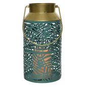 Lampiony i znicze - Lampion metalowy ze świecą 29 cm - miniaturka - grafika 1