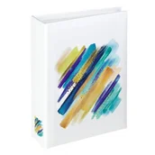 Albumy fotograficzne - Hama Album Minimax Brushstroke 10x15/100 Niebieski - miniaturka - grafika 1