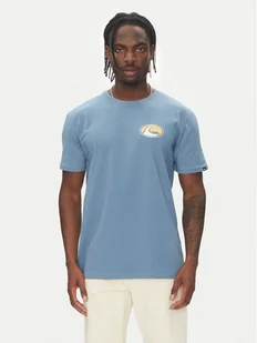 Quiksilver T-Shirt Ev Flower Chaos Ss EQYZT08050 Niebieski Regular Fit - Koszulki męskie - miniaturka - grafika 1