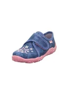 Kapcie damskie - Superfit Bonny kapcie domowe, 25 EU, niebieski, 25 - miniaturka - grafika 1