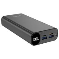 Powerbanki - GoGEN Powerbank PB200007 20000 mAh PB200007B Czarna - miniaturka - grafika 1