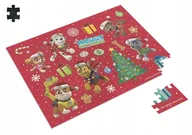 Puzzle - Puzzle PSI PATROL PIESKI ŚWIĄTECZNE A3 252 el z Nadrukiem + IMIĘ Pudełko 3 - miniaturka - grafika 1