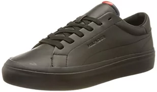 Tommy Hilfiger Męskie trampki PREP Vulc, czarne, 6,5 UK - Trampki męskie - miniaturka - grafika 1