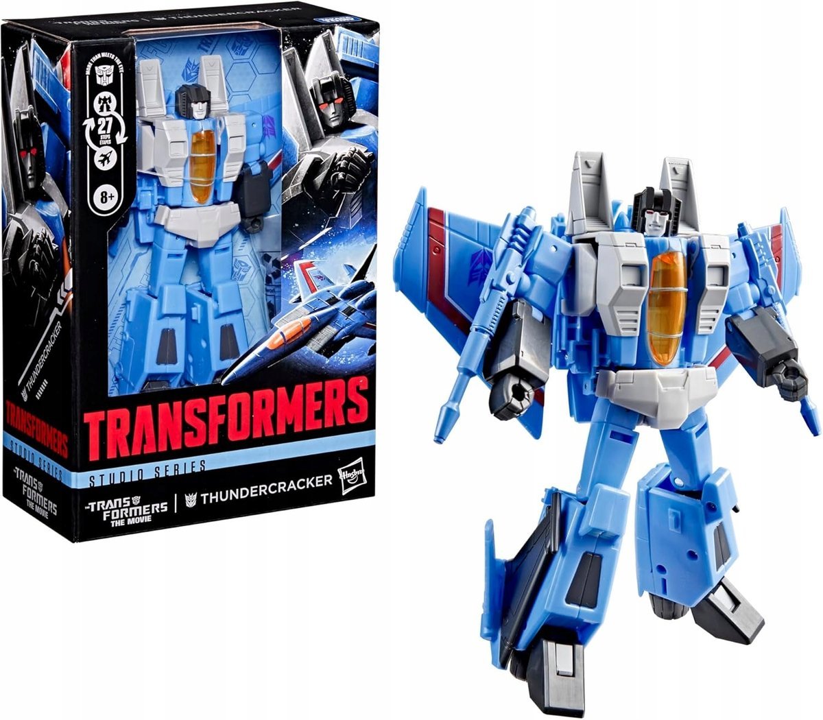 Figurka Hasbro Transformers Thundercracker Voyager Robot Zabawka 16,5cm