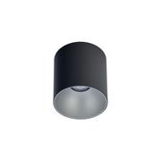 Lampy sufitowe - Nowodvorski Spot LAMPA sufitowa POINT TONE 8223 metalowa OPRAWA downlight tuba czarna srebrna 8223 - miniaturka - grafika 1