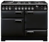 Kuchenki gazowo-elektryczne - Falcon Leckford Deluxe 110 Czarny chrom - miniaturka - grafika 1