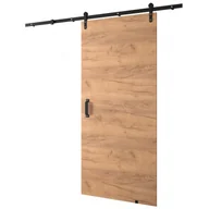 Drzwi wewnętrzne - Drzwi przesuwne wewnętrzne naścienne, drzwi loft do zabudowy, system przesuwny Loftiko 90 wzór I - miniaturka - grafika 1