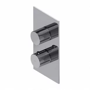 Omnires CT8036CR CT8036CR CONTOUR termostatyczna bateria prysznicowo-wannowa podtynkowa chrom - Baterie podtynkowe - miniaturka - grafika 1