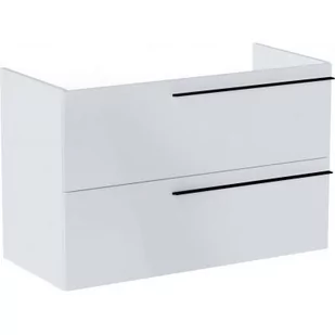 Roca Ella szafka 100 cm podumywalkowa wisząca biały połysk A857771806 - Szafki łazienkowe - miniaturka - grafika 1