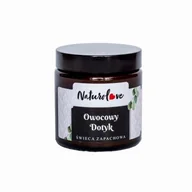 Świece - Świeca Sojowa Owocowy Dotyk 120ml NATUROLOVE - miniaturka - grafika 1