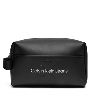 Kosmetyczka Calvin Klein Jeans K60K611483 Czarny - Kosmetyczki, organizery i kuferki - miniaturka - grafika 1