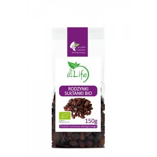 BioLife Rodzynki sułtanki Bio 150 g - Zdrowa żywność - miniaturka - grafika 1