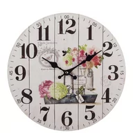 Zegary - Zegar na ścianę Dekoracja 34x34 cm  Kuchnia Salon - miniaturka - grafika 1