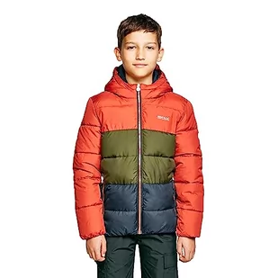 Regatta Unisex dziecięca kurtka typu Lofthouse V, Redochr/Darkkh, 14 Lata - Kurtki i płaszcze dla chłopców - miniaturka - grafika 1