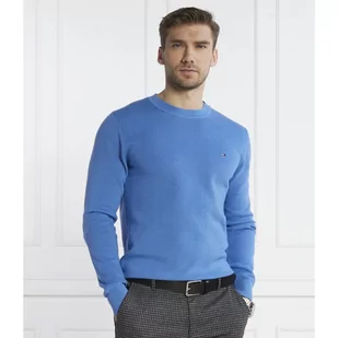 Tommy Hilfiger Sweter CHAIN RIDGE STRUCTURE | Regular Fit - Swetry męskie - miniaturka - grafika 1