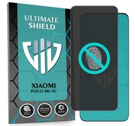 Szkła hartowane na telefon - NAJLEPSZE SZKŁO 5D PEŁNE DO XIAOMI POCO M6 5G SZKIEŁKO NIETŁUKĄCE ORYGINAŁ - miniaturka - grafika 1