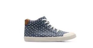 Clarks, Trampki dziecięce, Comic Days Coral Combi, niebieski, rozmiar 33 1/2 - Buty dla dziewczynek - miniaturka - grafika 1